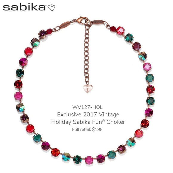 Sabika Exclusive Vintage Holiday Fun Choker - Picture 6 of 8